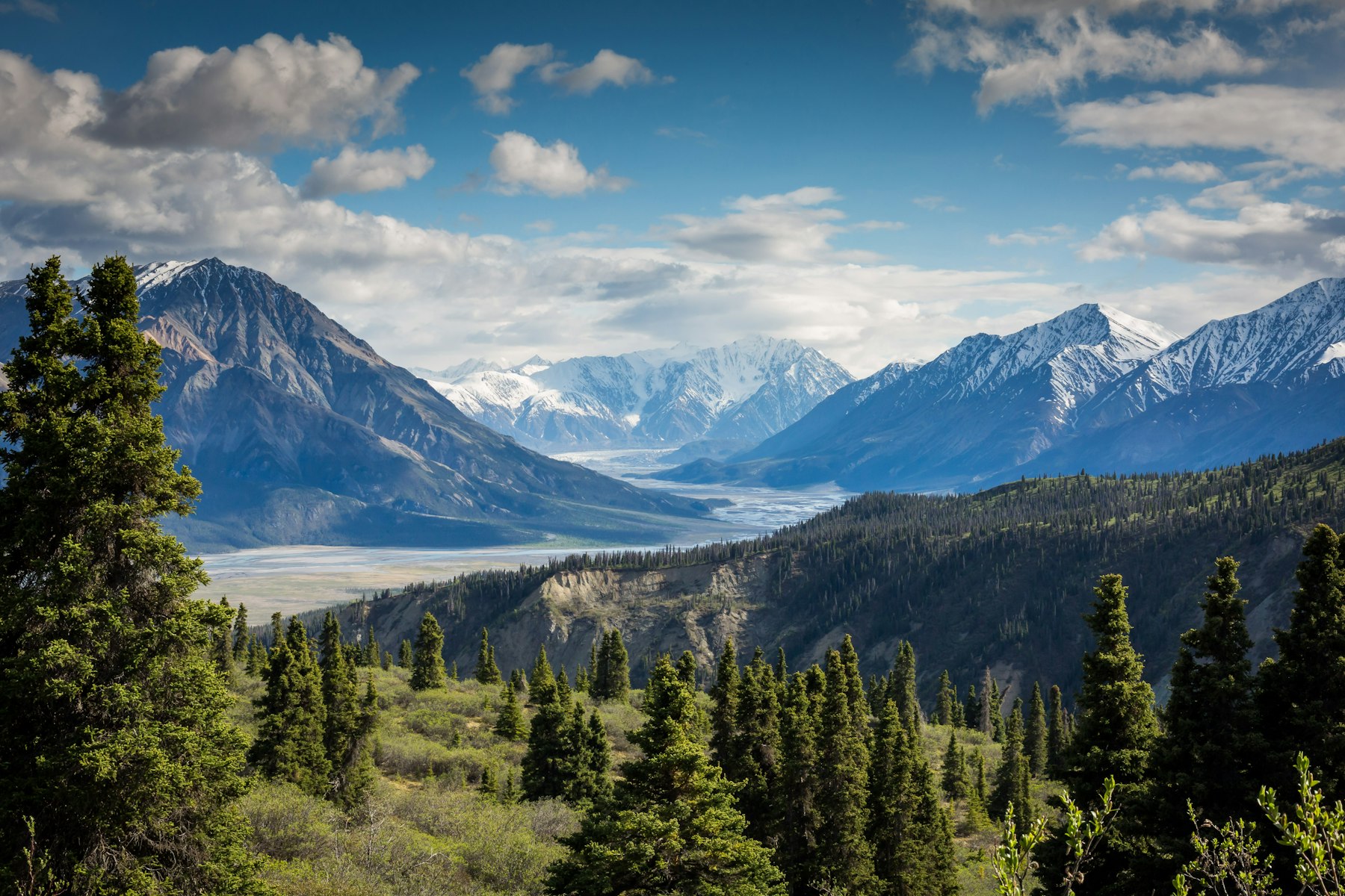 Paysage de montagnes, visuel d’ambiance.